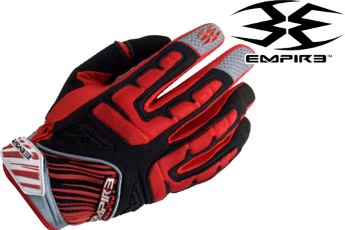 Gants Empire Contact LTD TZ full finger red taille S