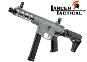 Réplique Airsoft Lancer Tactical LT-35 Gen2 9mm Battle-X PDW Black/Grey 1,0J