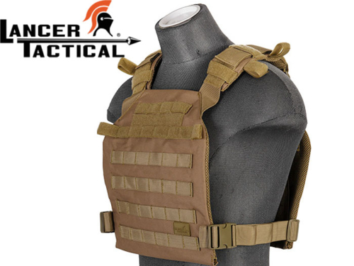 Plate Carrier Lancer Tactical Tan