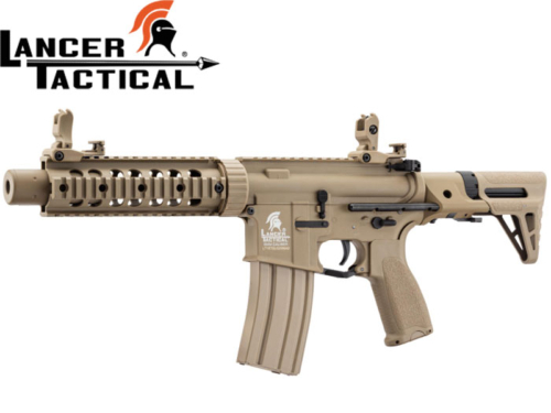 Réplique Airsoft Lancer tactical LT-15 GEN2 PDW-S tan