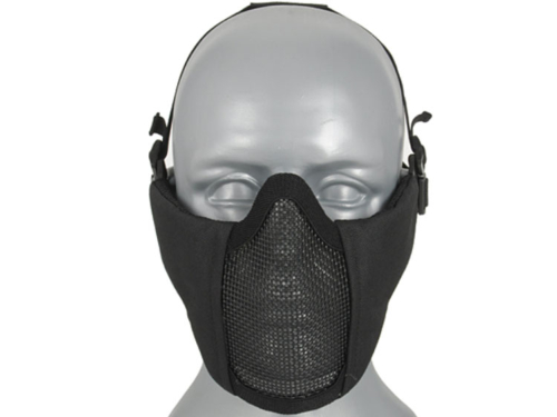 Grille Airsoft mesh - black