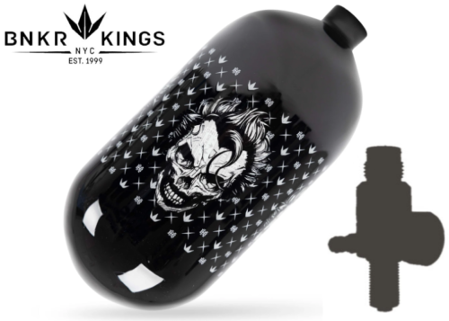 Bouteille Bunkerking 80ci Fn Lite Joker Skull 4500 PSI + preset au choix