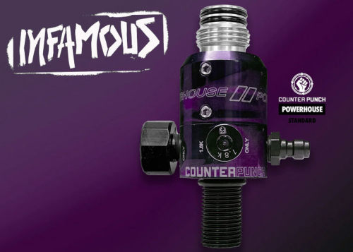 Preset 4500 PSI Infamous Powerhouse Counterpunch standard acid purple