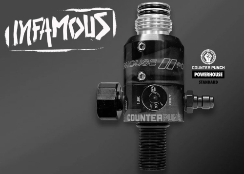 Preset 4500 PSI Infamous Powerhouse Counterpunch acid grey