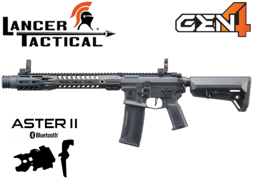 Réplique Airsoft Lancer Tactical SLR Rifleworks LT Gen 4 SD13 ASTER Black