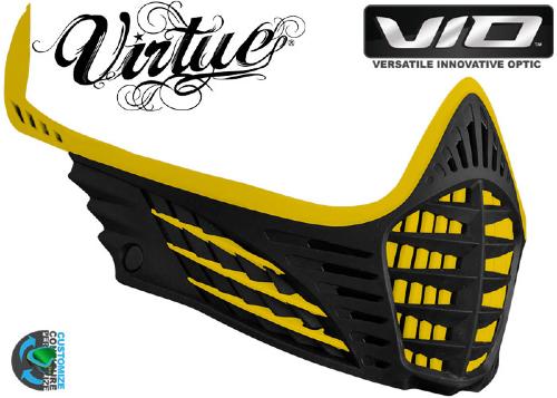 Facemask Virtue Vio - yellow / yellow / black