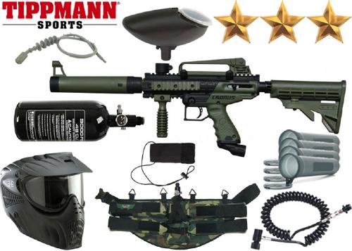 Ranger Pack Tippmann Cronus Tactical black/olive air comprimé