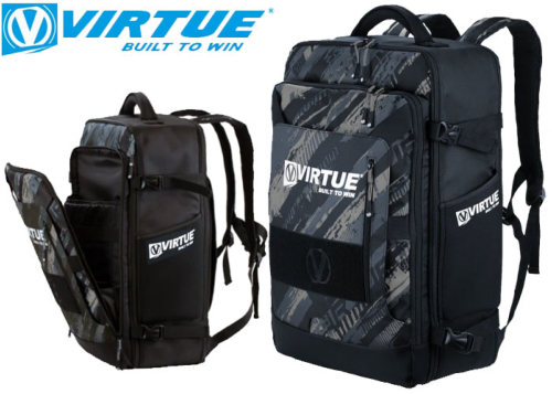 Virtue Gambler Reality Brush Graphic black bag - 72 litres