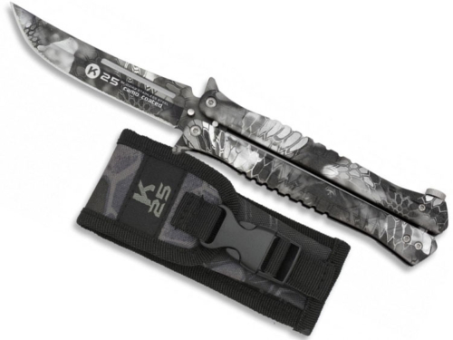 Couteau papillon K25 Camo Kryptek Typhon