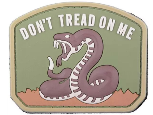 Patch Don't tread on me - coyote