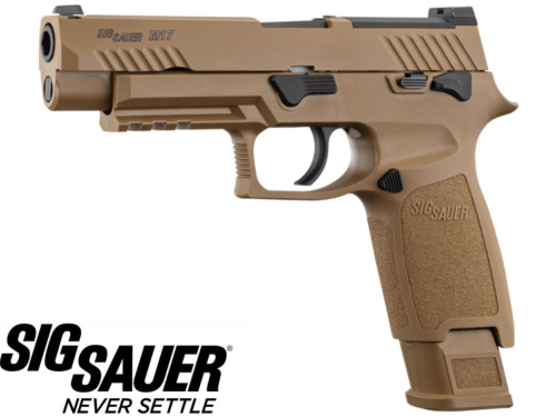 Réplique Airsoft Sig Sauer Proforce P320 M17 FDE tan gaz GBB