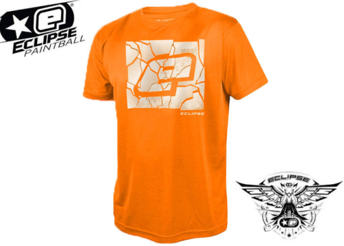 Tee-shirt Planet Eclipse Breaker orange taille XL