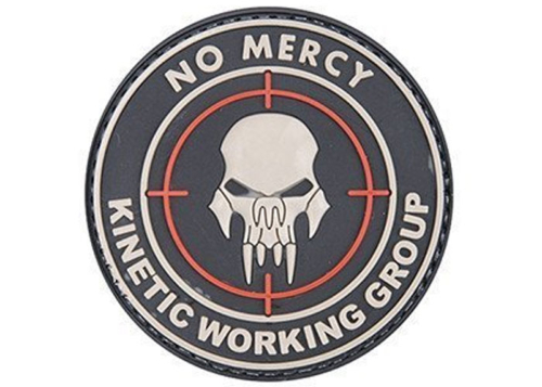 Patch No mercy KINETIC WORKING GROUP - black