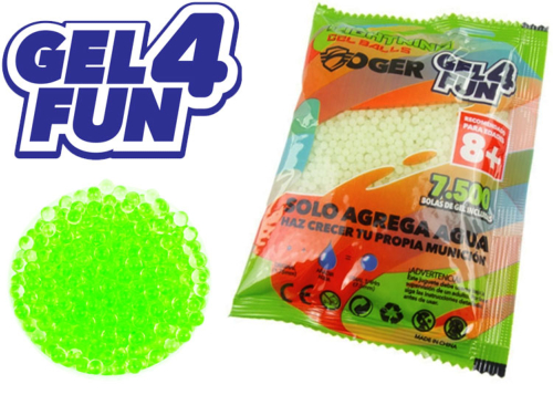 7500 Gel Blaster Gel4Fun traçantes