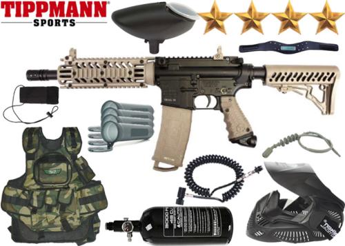 Battle Pack Tippmann TMC black tan air comprimé