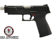 Réplique Airsoft G&G GTP9 Black gaz GBB