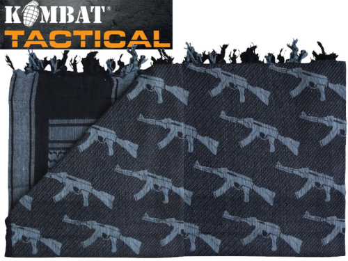Shemagh Kombat Tactical AK Black