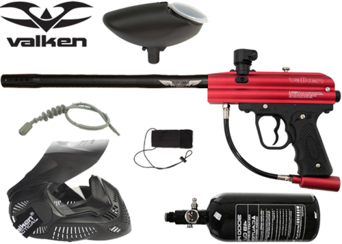 Pack Valken Razorback Sniper red air comprimé