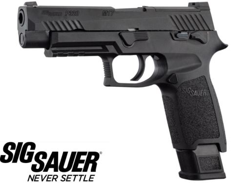 Réplique Airsoft Sig Sauer Proforce P320 M17 black gaz GBB