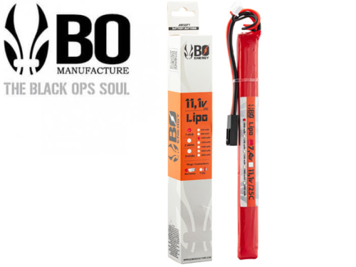 Batterie LIPO BO Manufacture 1 stick 3S 11.1V 1000mAh 25C