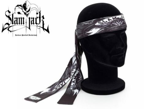 Head Band Slam Jack Black Roses grey