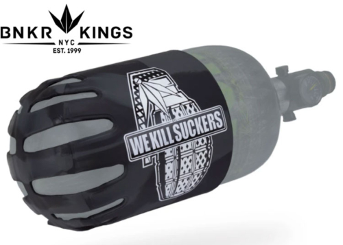 Bunker Kings Knuckle Butt tank cover - WKS Grenade Black