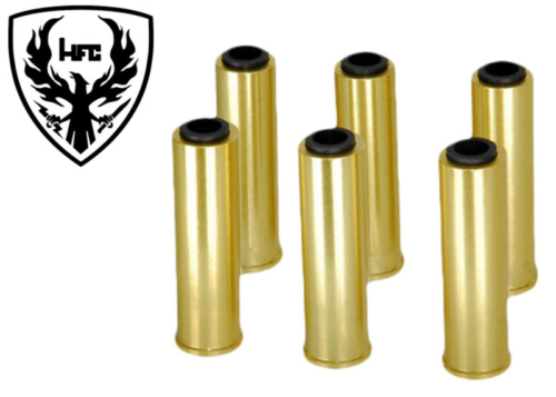 Pack de 6 cartouches pour revolver gaz HFC 357