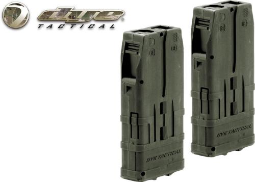 Lot de 2 Chargeurs 10 billes Dye DAM olive