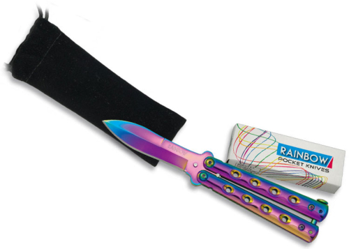 Couteau papillon Aurora
