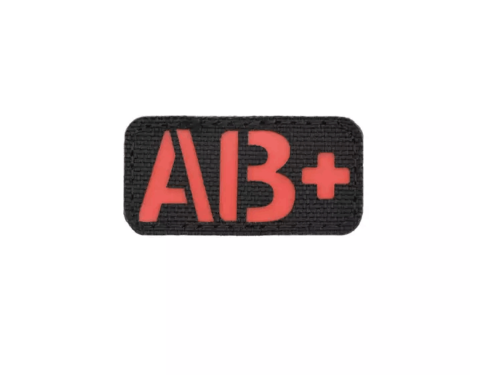 Patch - AB+ Red 