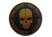  Patch - Airsoft One Shot One kill Bronze