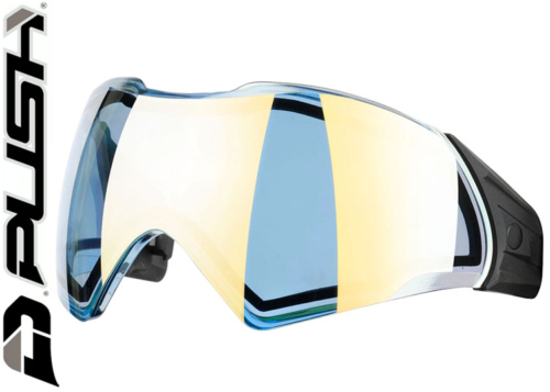 Ecran Push Unite - chrome aqua gold