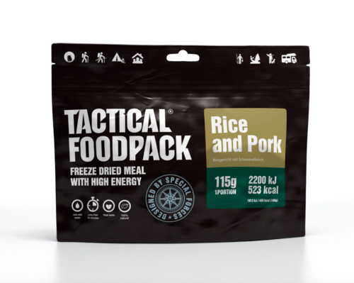 Porc et riz à la tomates Tactical Foodpack