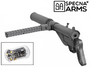 Réplique Longue Specna Arms STEN MK II S Command Grip Retro X-ASR avec Traceur
