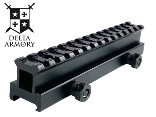 Rail Picatinny rehausseur Delta Armory 140 mm