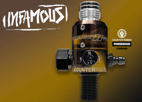 Preset 4500 PSI Infamous Powerhouse Counterpunch standard acid gold