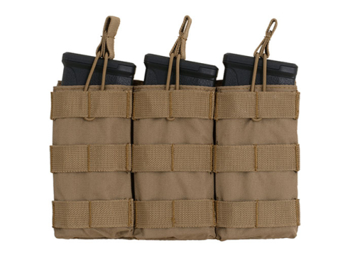  Modular Open Top Triple Mag Pouch For 5.56 - Coyote