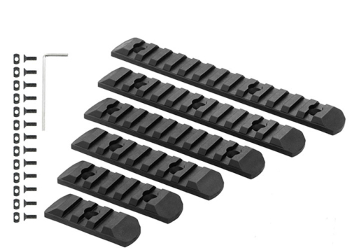Pack de 6 Rail Key-mod