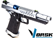 Réplique Airsoft Vorsk Hi Capa 5.1 black chrome gaz GBB