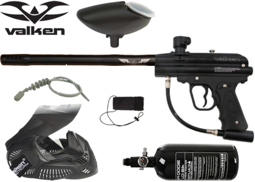 Pack Valken Razorback Sniper black air comprimé