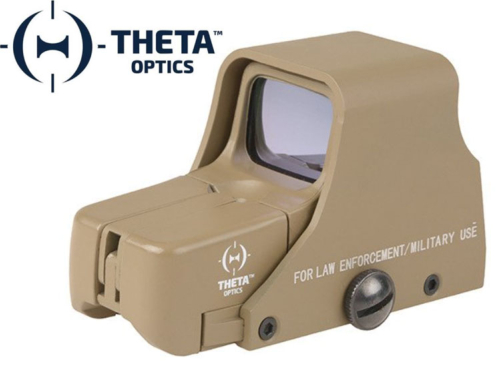 Visée holographique Theta Optics Type Eotech 551 Desert