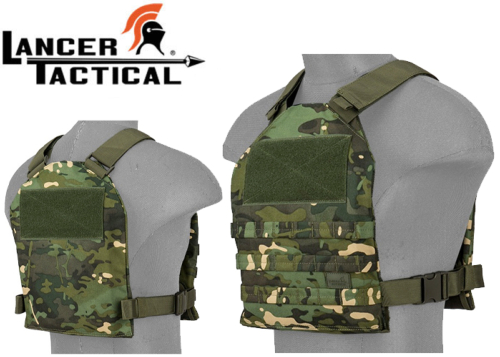 Gilet tactique Lancer Tactical Carrier 1000D Tropic Camo