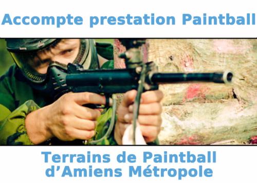 Réservation Terrain Paintball Amiens Métropole (par personne)