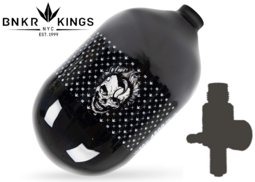 Bouteille Bunkerking 60ci Fn Lite Joker Skull 4500 PSI + preset au choix