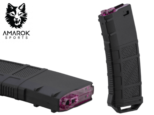 Chargeur AMAROK Type A Black/Purple AEG 250 billes 