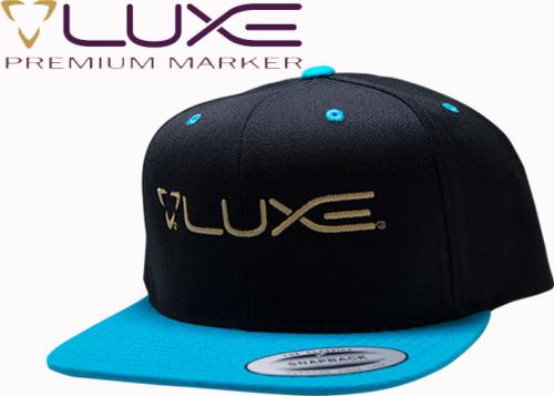 Casquette Luxe - black teal