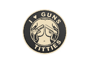 Patch Titties Tan Clair