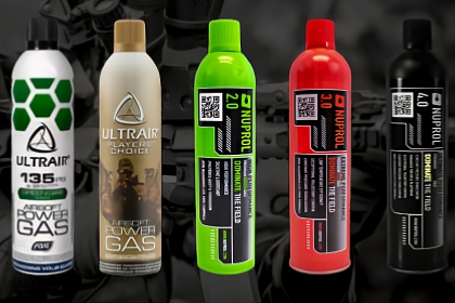 Bouteilles Gaz Airsoft 