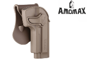 Holster Rigide Amomax G2 Glock Airsoft FDE