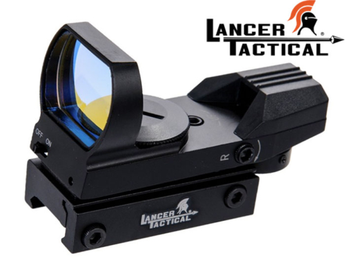 Red Dot sight Holographique 4 reticles Lancer tactical
